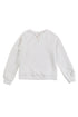 Split Neck Quilted Long Sleeve Top